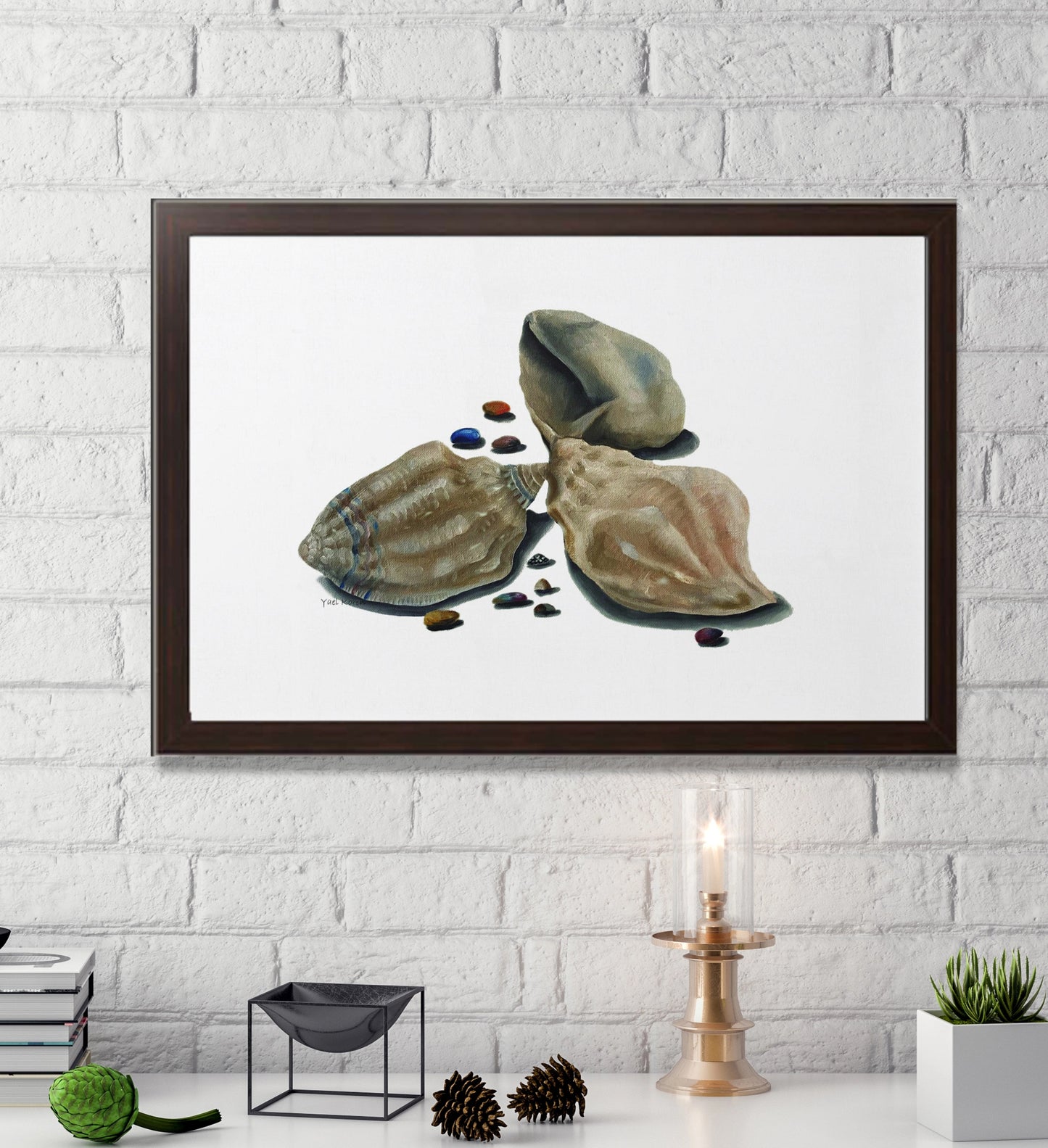 This painting is perfect for the bedroom to add romance to the room and a relaxed atmosphere. Add this painting to your bedroom and enjoy a picture that instills peace after a long day